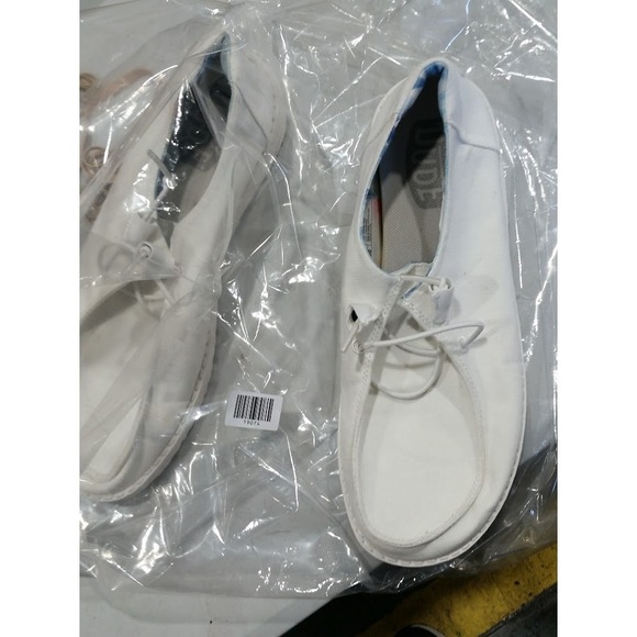 Hey Dude Men's Wally Sox Tri Colored Loafers Beige 9